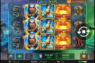 Great Wars Mobile Slot Game