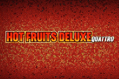 Hot Fruits Deluxe Quattro Slot Logo