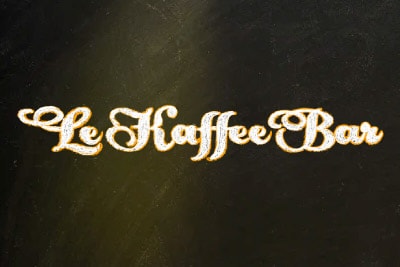 Le Kaffee Bar Mobile Slot Logo