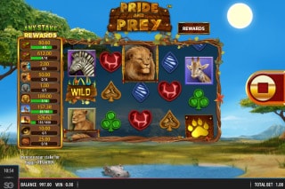 Pride and Prey Mobile Slot Game
