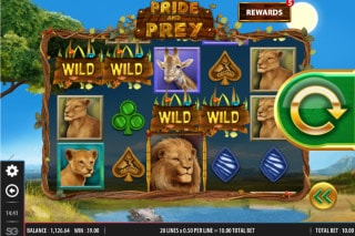 Pride And Prey Slot Wilds