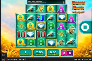 Raging Rhino Megaways Slot Free Spins