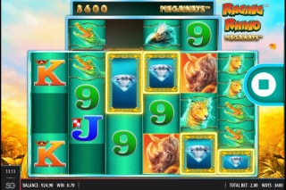 Raging Rhino Megaways Slot Win