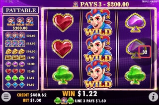 Triple Jokers Slot Wild Reel