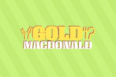 Gold MacDonald Slot Logo