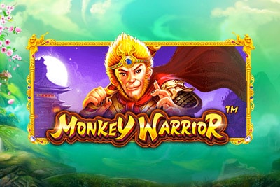 Monkey Warrior Mobile Slot Logo