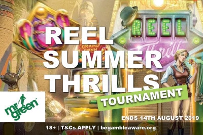 Mr Green Reel Summer Thrills Tournament