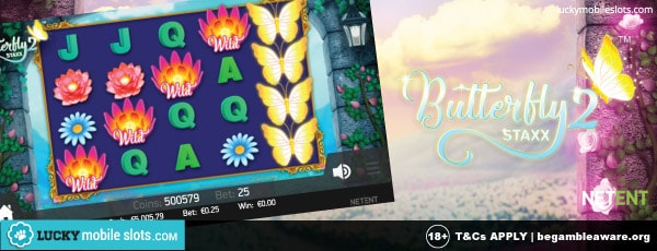 NetEnt Butterfly Staxx 2 Slot Machine