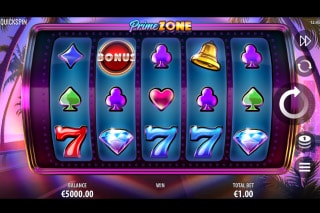Prime Zone Mobile Slot Game