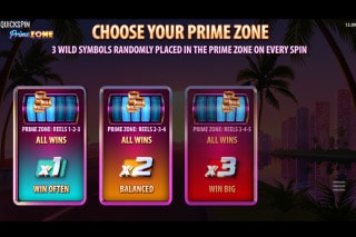 Prime Zone Slot Free Spins Choice
