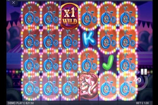 Respin Circus Slot Big Win