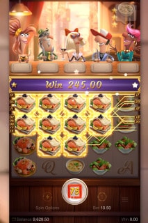 Restaurant Craze Slot Win