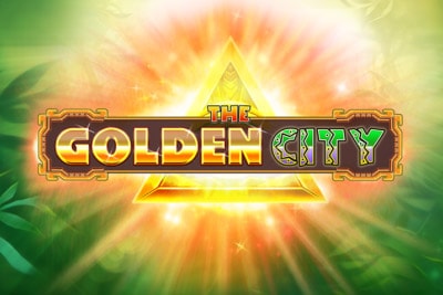 The Golden City Mobile Slot Logo
