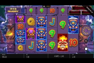 Tiki Treasures Megaways Mobile Slot Game