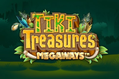 Tiki Treasures Megaways Mobile Slot Logo