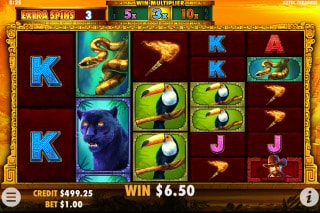 Aztec Treasure Slot Free Spins Game