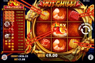 Hot Chilli Slot Win