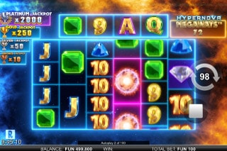 Hypernova Megaways Mobile Slot Game