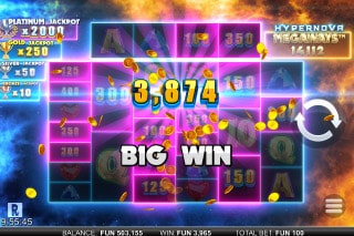 Hypernova Megaways Slot Big Win
