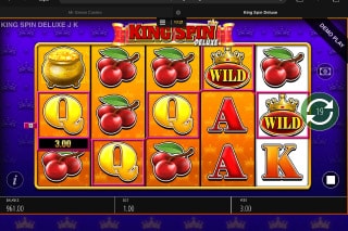 King Spin Deluxe Slot Win