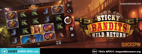 Quickspin Sticky Bandits Wild Return