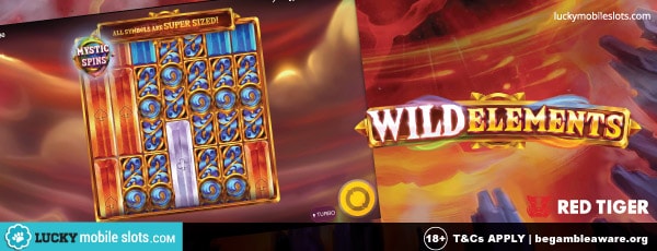Red Tiger Wild Elements Slot Game