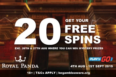 Get Your Royal Panda Mobile Casino Free Spins Daily