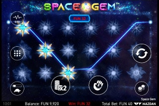 Space Gem Mobile Slot Machine