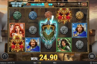 The Sword and the Grail Slot Free Spins