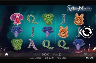The Wish Master Mobile Slot Machine