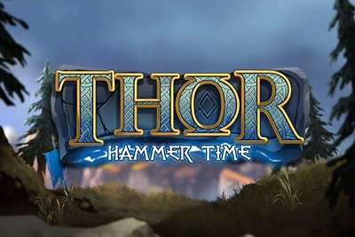 Thor Hammer Time Mobile Slot Logo