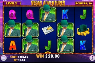 Vegas Adventures Slot Free Spins Win