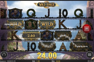 Wild Rails Slot Wilds