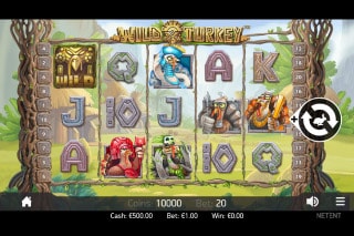 Wild Turkey Mobile Slot Game