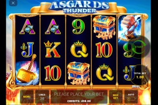 Asgards Thunder Mobile Slot Game