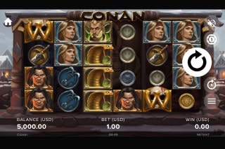 Conan Mobile Slot Game