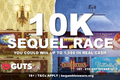 Play In The 10K Guts Slot Tournament