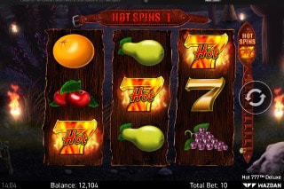 Hot 777 Deluxe Slot Free Spins