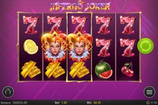 Play'n GO Inferno Joker Slot Win