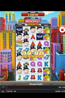 Monopoly Heights Slot Win