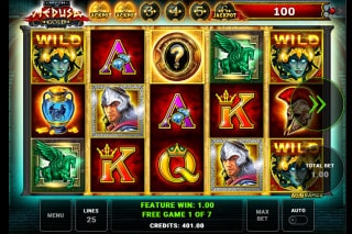 Myth of Medusa Gold Slot Free Spins Bonus