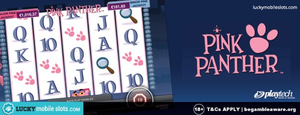 Playtech Pink Panther Slot Machine
