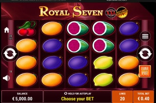 Royal Seven XXL Mobile Slot Machine