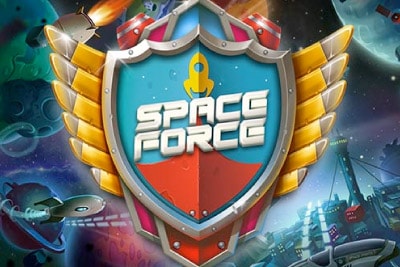 Space Force Mobile Slot Logo