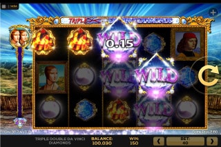 Respin circus slot