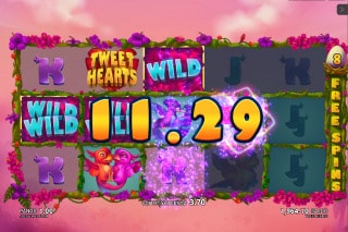 Tweethearts Slot Free Spins Win