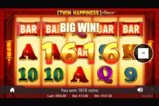 Twin Happiness Slot Win