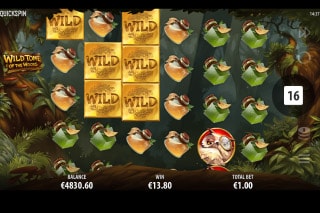 Quickspin Wild Tome of the Woods Slot With Wilds