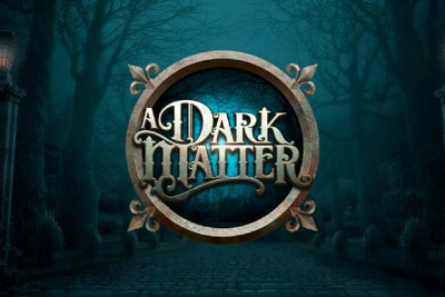 A Dark Matter Mobile Slot Logo