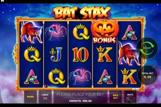 Bat Stax Mobile Slot Game